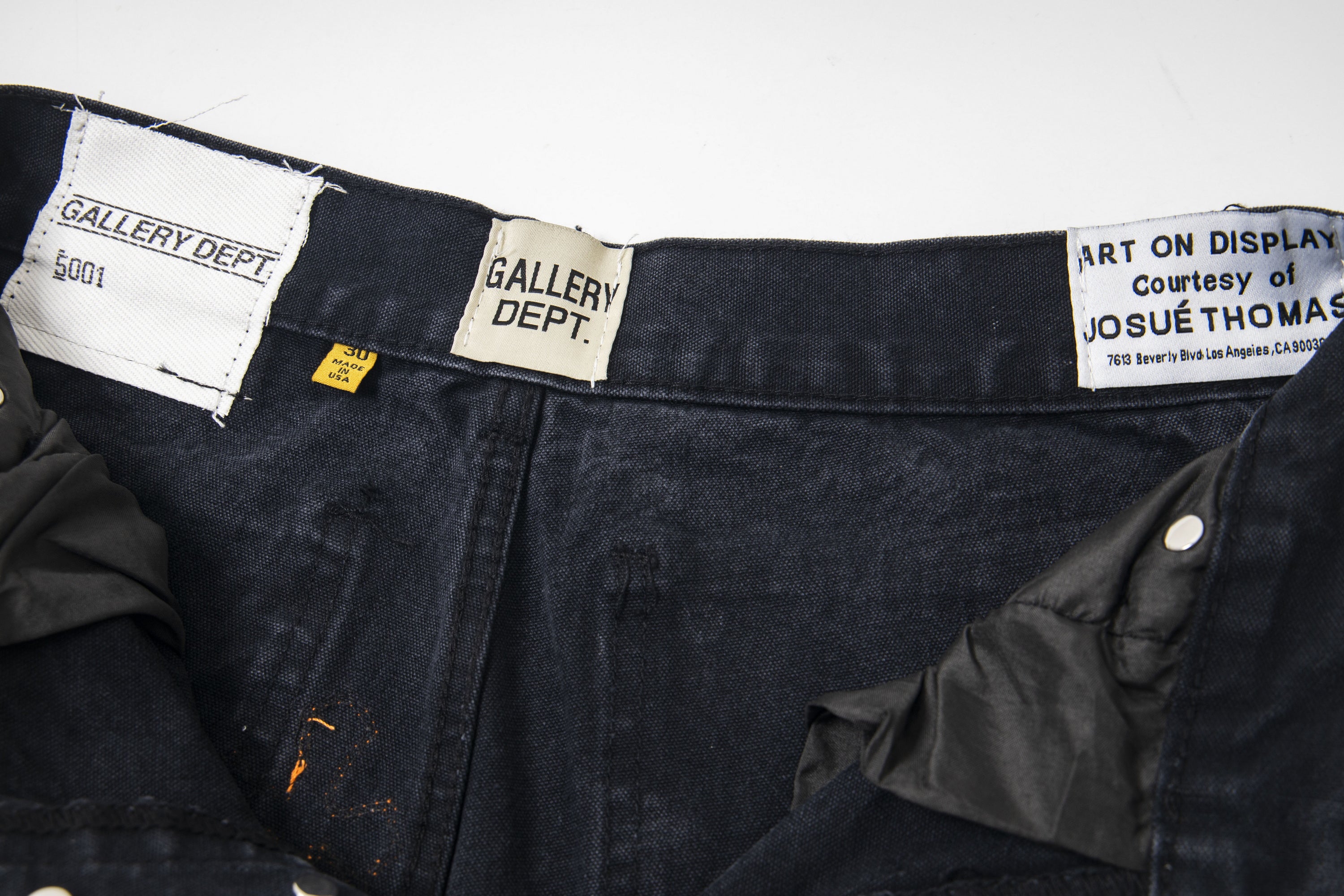 【Chrome Hearts】クロムハーツ ギャラリーデパート クロスパッチ フレアデニムジーンズ 8176