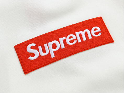 Supreme Box Logo クルーネックパーカー ホワイト