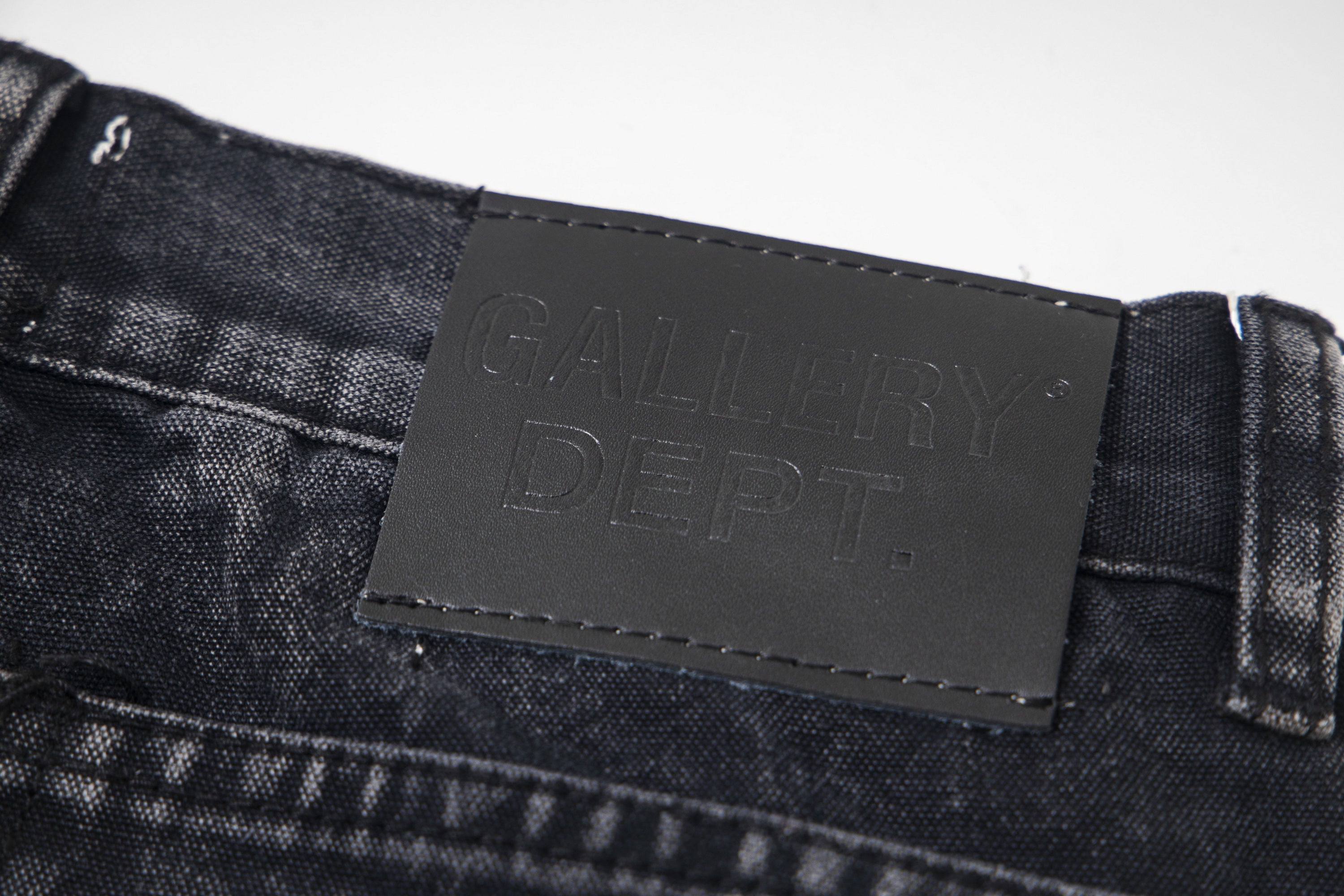 【Chrome Hearts】クロムハーツ ギャラリーデパート クロスパッチ フレアデニムジーンズ 8176