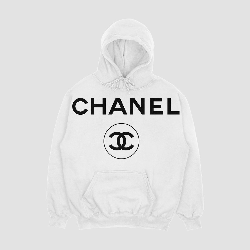 CHANEL アルファベットプリントのパーカー