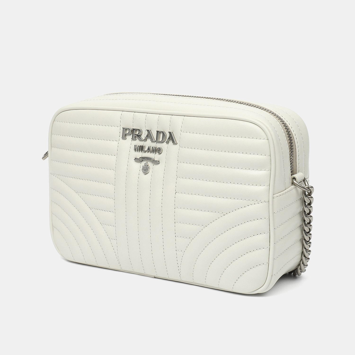 PRADA プラダ ダイアグラム レザーバッグ