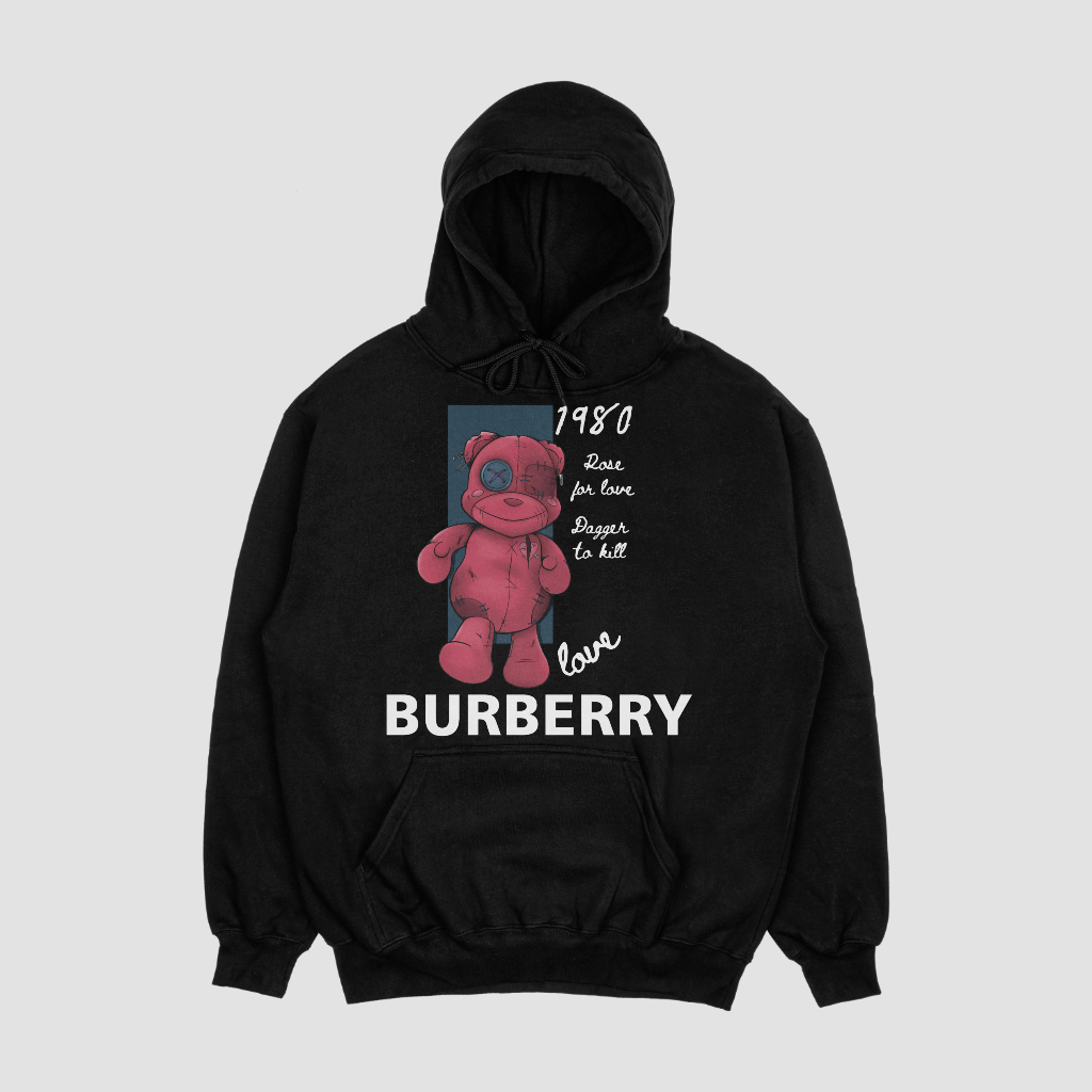 Burberry くまちゃんキャラクタープリントパーカー