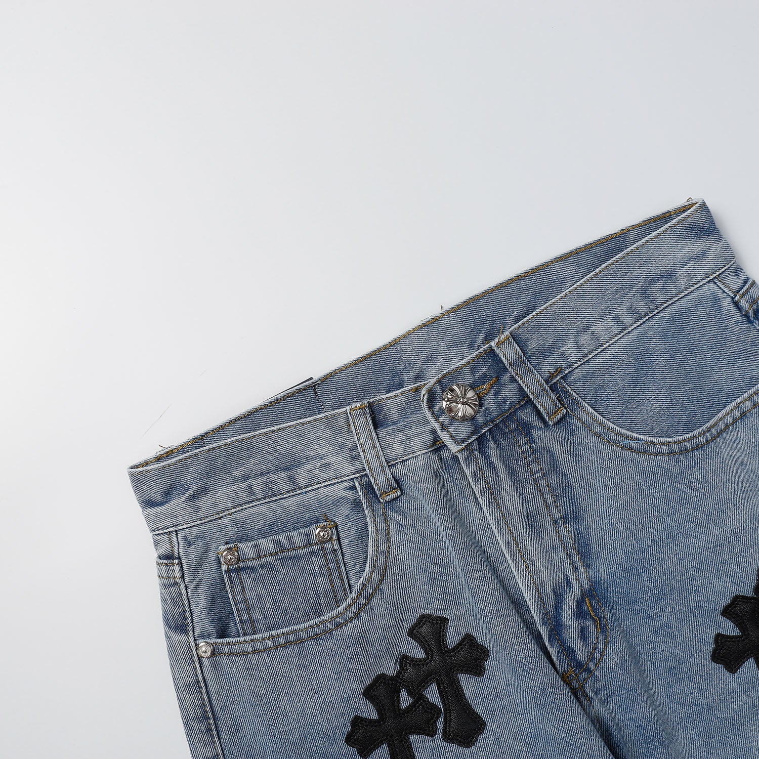 【Chrome Hearts】クロムハーツ 新作デニムショートパンツ 9919