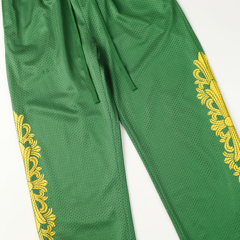 【Chrome Hearts】クロムハーツ マティボーイ グラフィティ レッドメッシュ トラックパンツ 9997