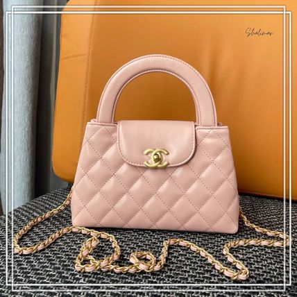 【CHANEL】 トップ ハンドル チェーン バッグ