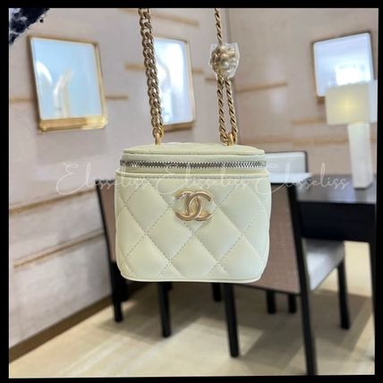 大人気バニティmini ♡CHANEL♡シャネル ミニヴァニティバッグ ハートモチーフが可愛い♪