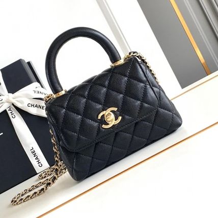 【超希少◆SNSで話題のNEWサイズ♪】CHANEL ココハンドル