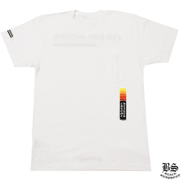 【Chrome Hearts】クロムハーツ Tシャツ Made in Hollywood ブラックとホワイト