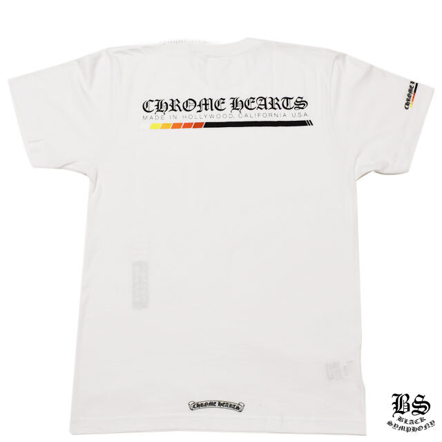 【Chrome Hearts】クロムハーツ Tシャツ Made in Hollywood ブラックとホワイト