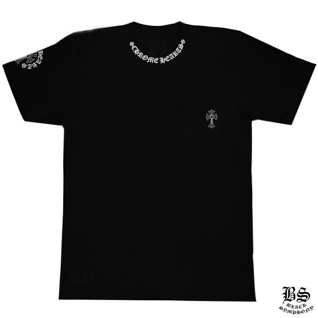 【Chrome Hearts】クロムハーツ Tシャツ CHクロス ブラックとホワイト