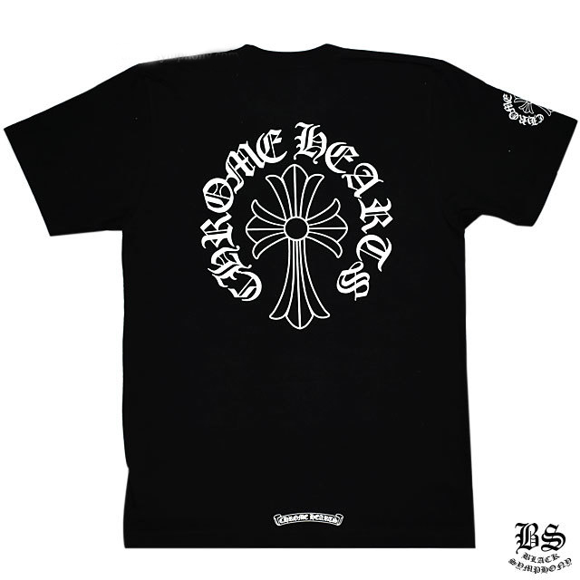 【Chrome Hearts】クロムハーツ Tシャツ CHクロス ブラックとホワイト