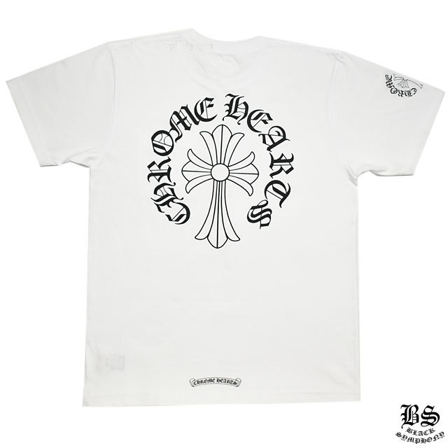 【Chrome Hearts】クロムハーツ Tシャツ CHクロス ブラックとホワイト