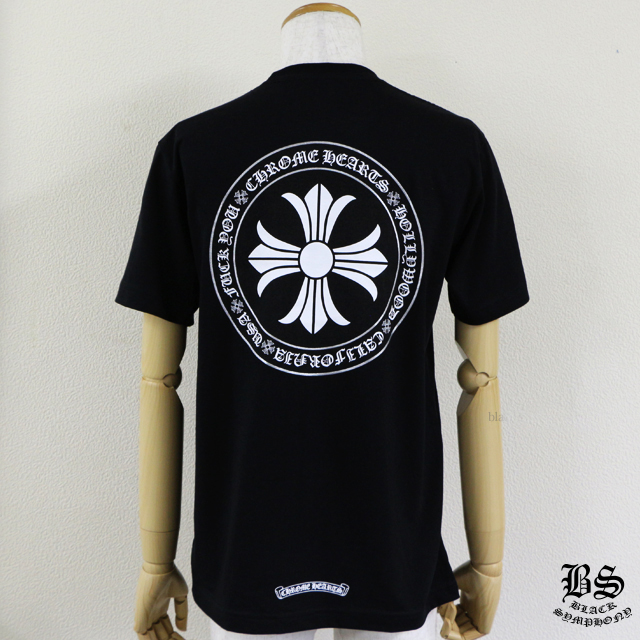 【Chrome Hearts】クロムハーツ Tシャツ CHプラス ブラック