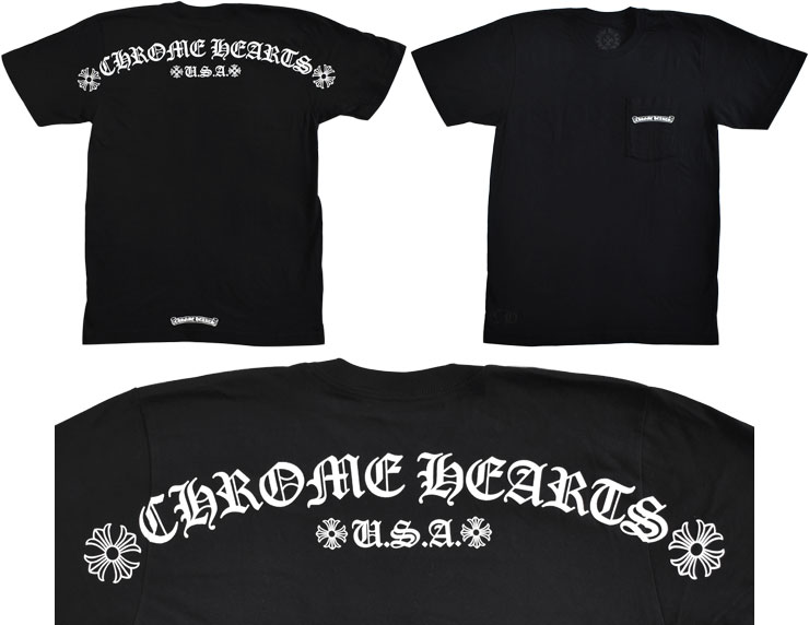 【Chrome Hearts】クロムハーツ Tシャツ クロムハーツ ロゴ USA