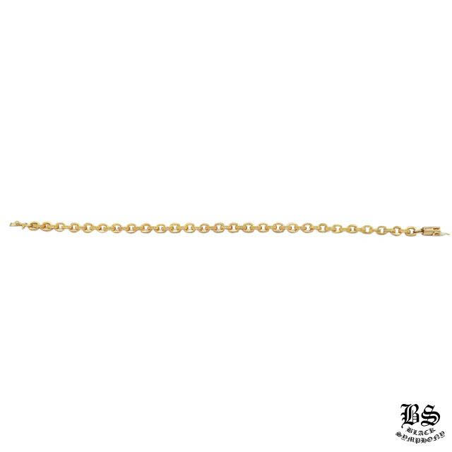 クロムハーツ ペーパーチェーンブレスレット 22K
