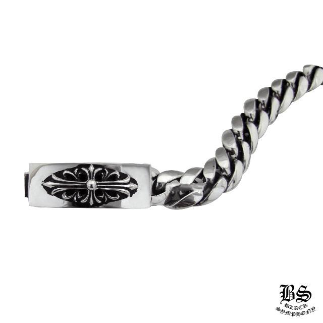 クロムハーツ フローラルクロスIDブレスレットクラシックチェーン