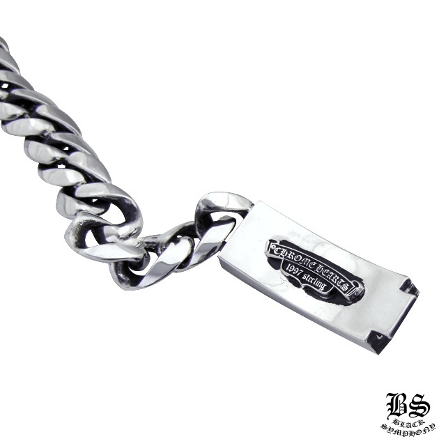 クロムハーツ フローラルクロスIDブレスレットクラシックチェーン