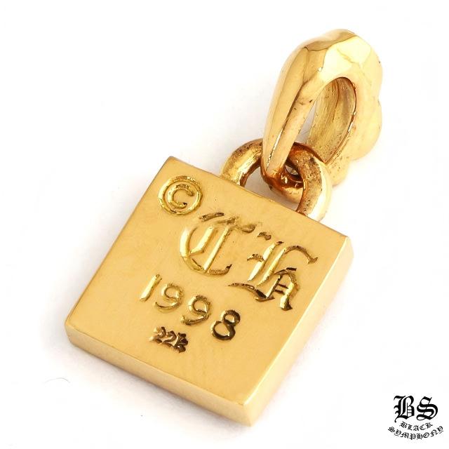 Chrome Hearts クロムハーツ フレームドCHプラスチャームwithパヴェダイヤモンド22K