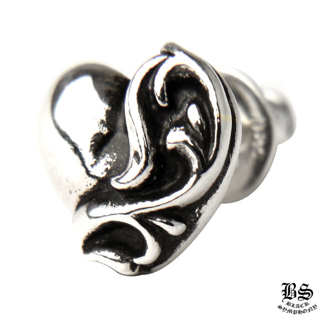 クロムハーツ ハート スタッドピアス