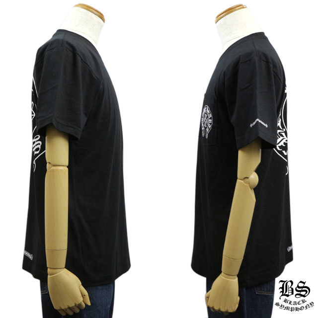 【Chrome Hearts】クロムハーツ Tシャツ ホースシュー ブラック