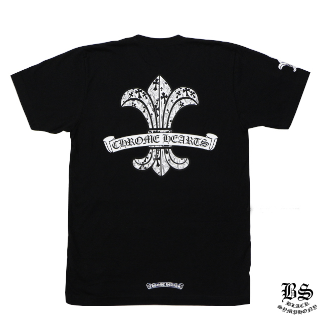【Chrome Hearts】クロムハーツ Tシャツ CHフレア ブラック