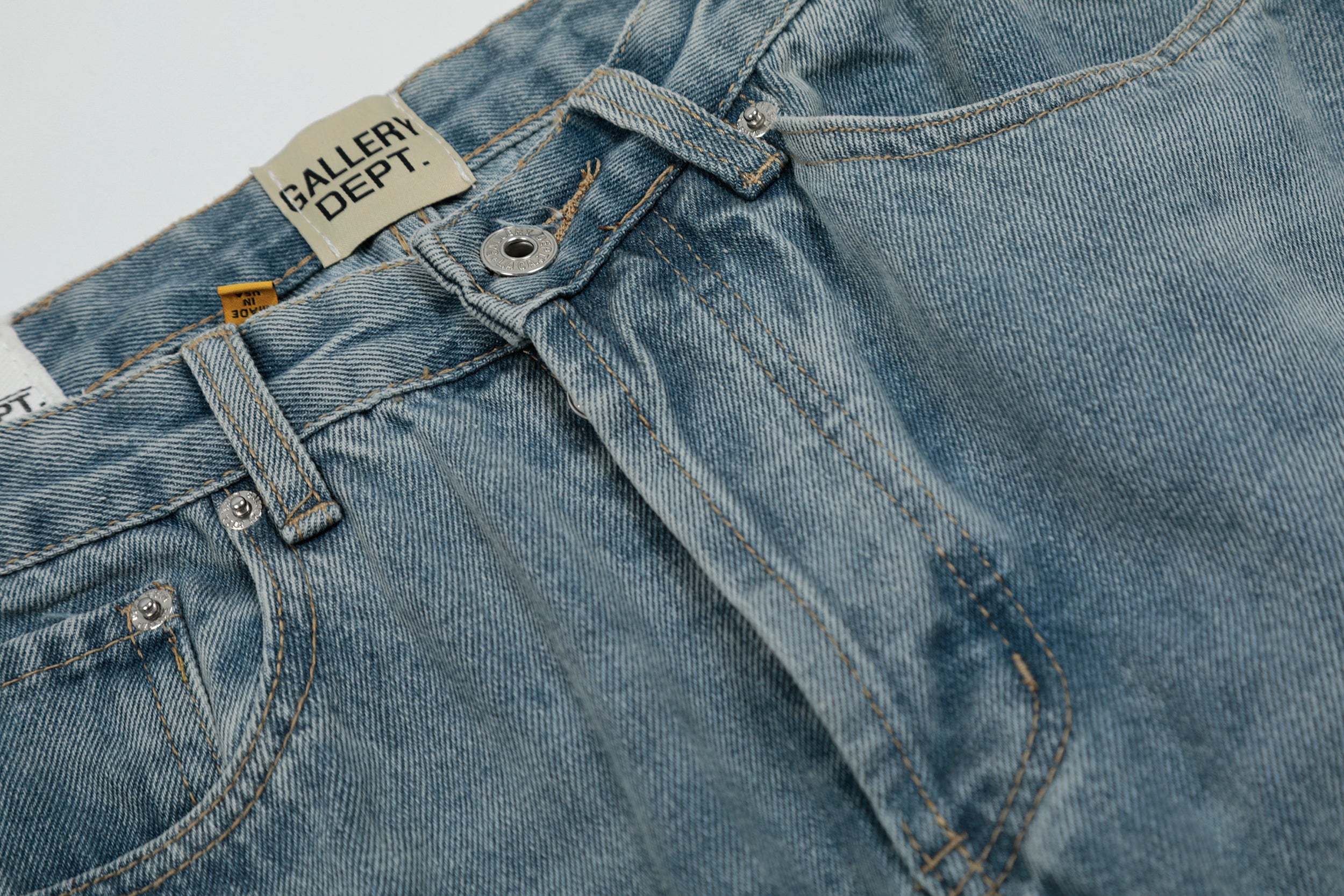 【Chrome Hearts】クロムハーツ ギャラリーデパート クロスパッチ フレアデニムジーンズ 8146