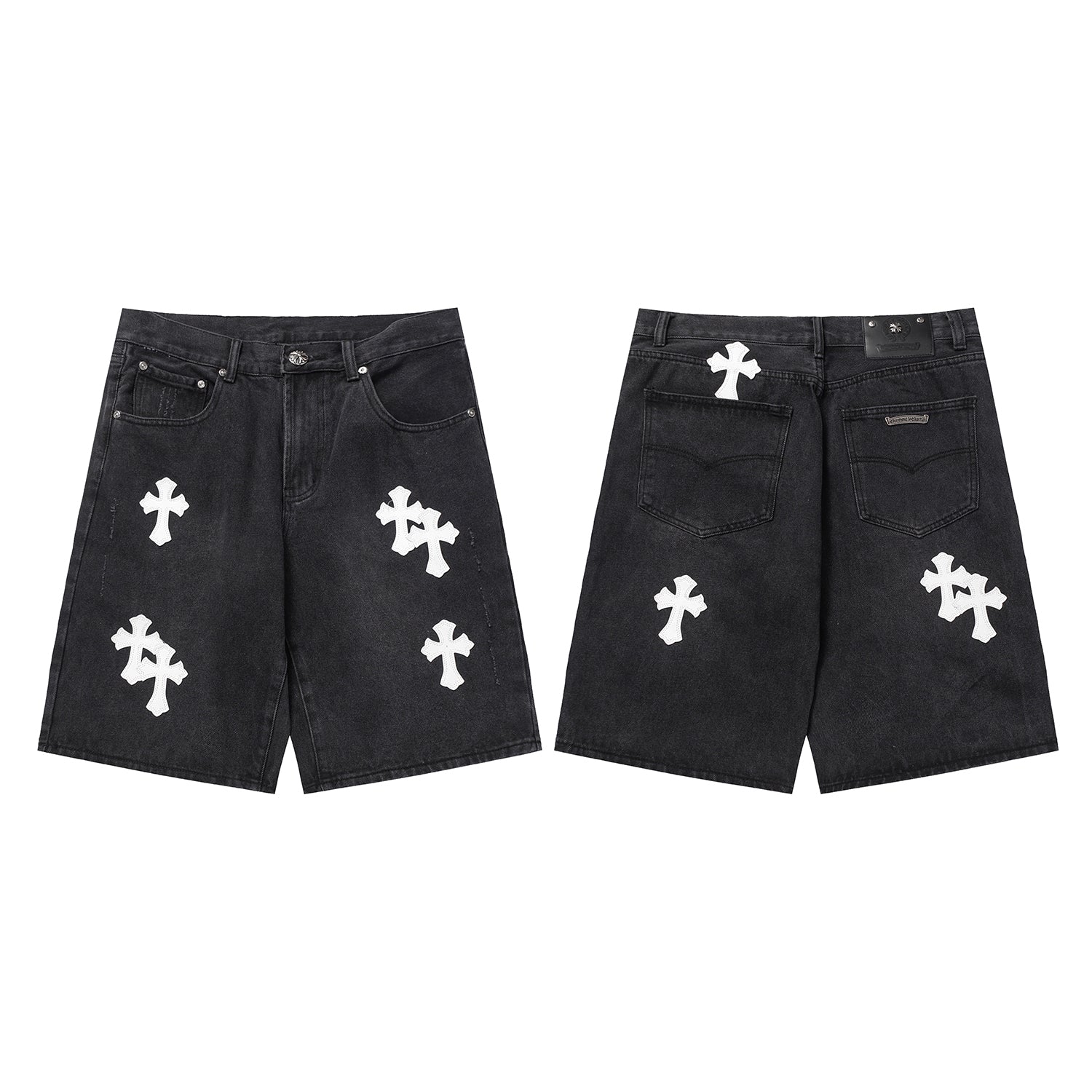 【Chrome Hearts】クロムハーツ 新作デニムショートパンツ 9925