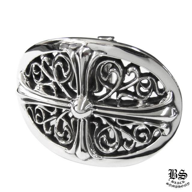 クロムハーツ クラシック オーバルクロス バックル 1.5(ベルトなし)