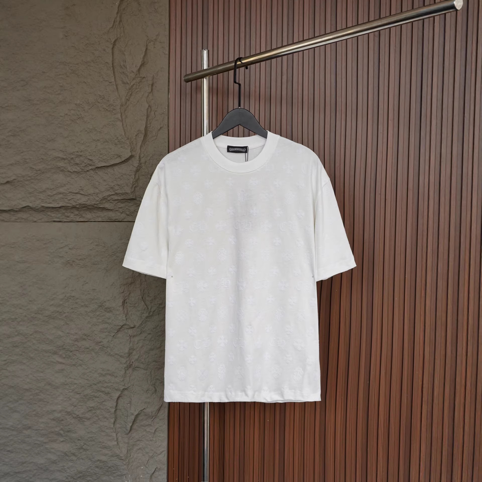 Chrome Hearts/クロムハーツ 2026SS夏新作 半袖Tシャツ 男女兼用 黑/白 CHT-26S29