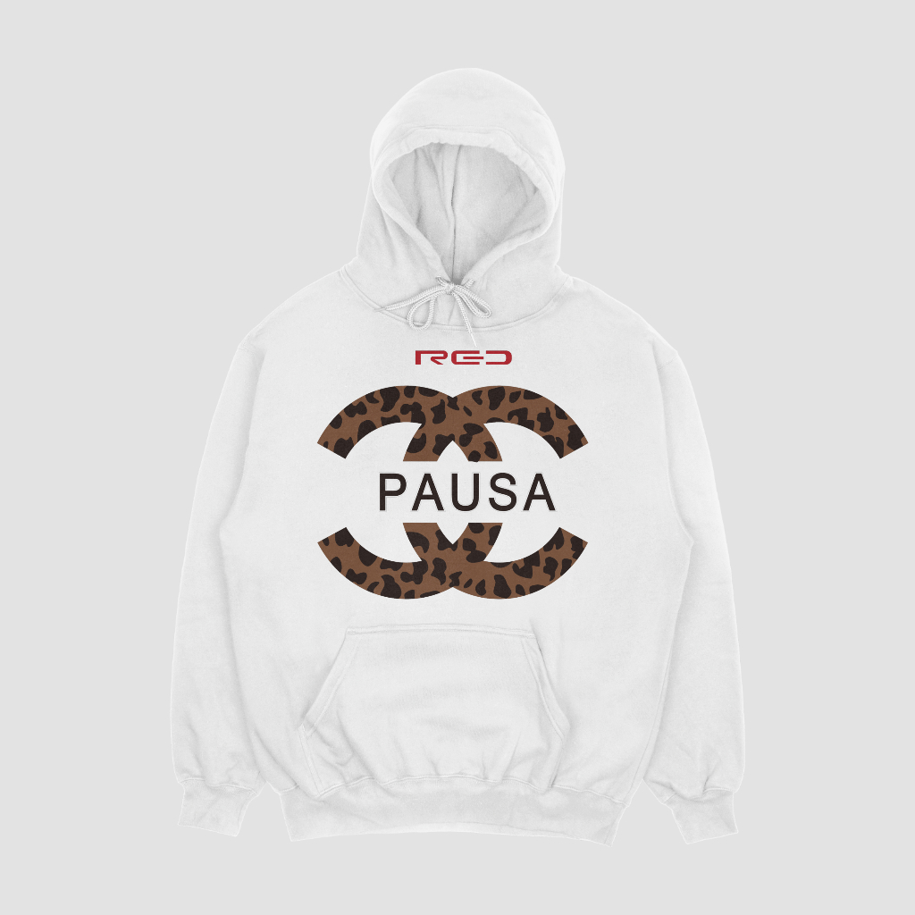 CHANEL 漫画文字プリントのパーカー