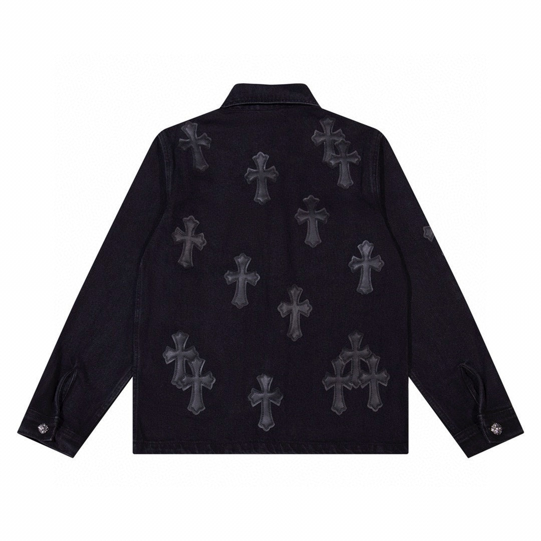 【Chrome Hearts】クロムハーツ 新作デニムジャケット Tシャツ