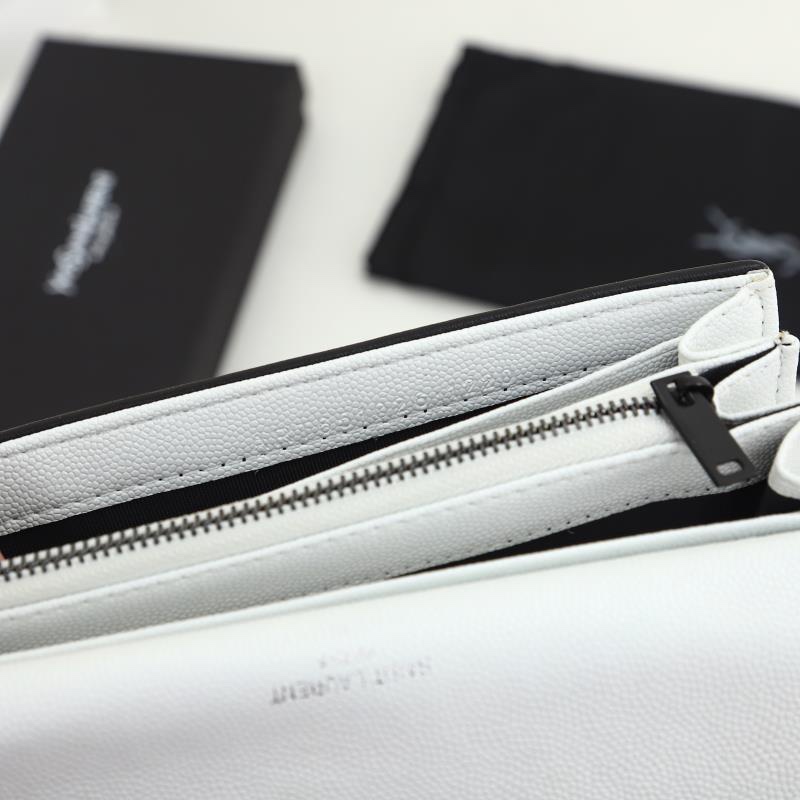 新作 Saint Laurent 長財布 レザー エレガンス YSL