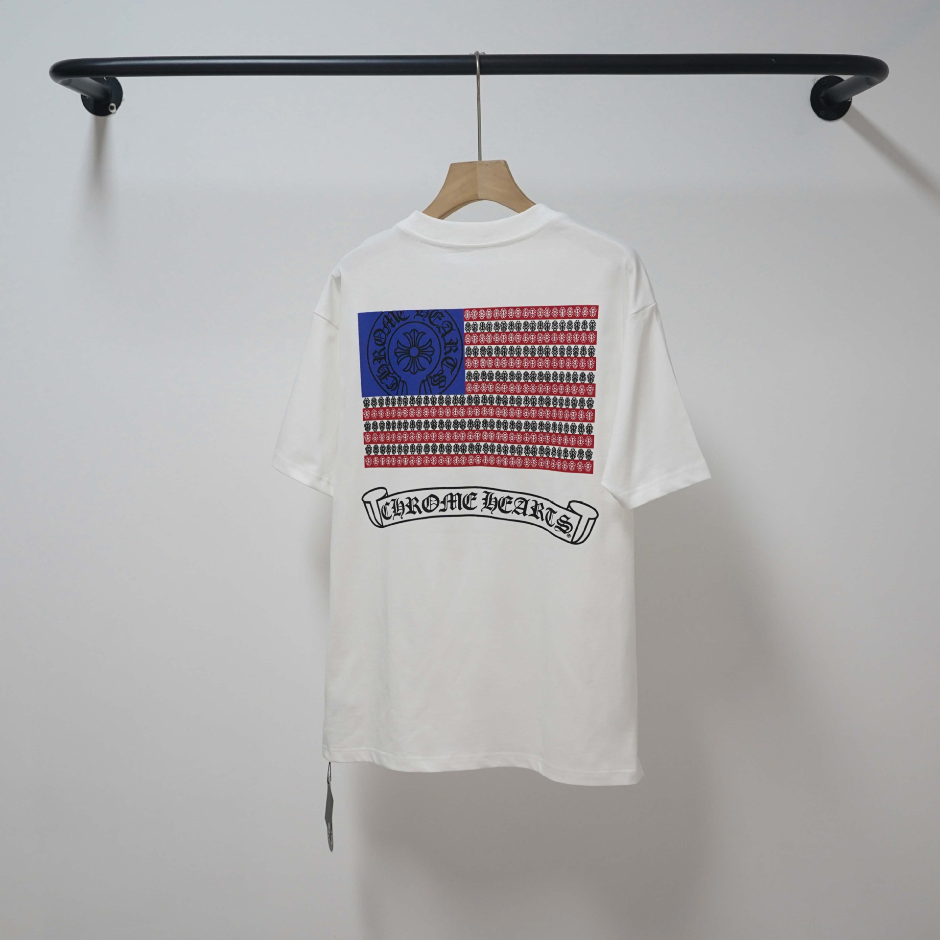Chrome Hearts/クロムハーツ 2026SS夏新作 半袖Tシャツ 男女兼用 黑/白 CHT-26S28