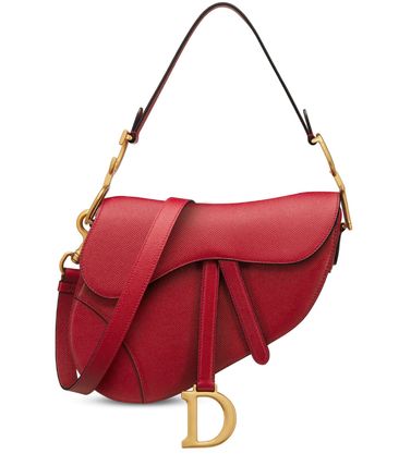 【DIOR】SADDLE バッグ グレインドカーフ☆ 気品溢れる可愛さ♪