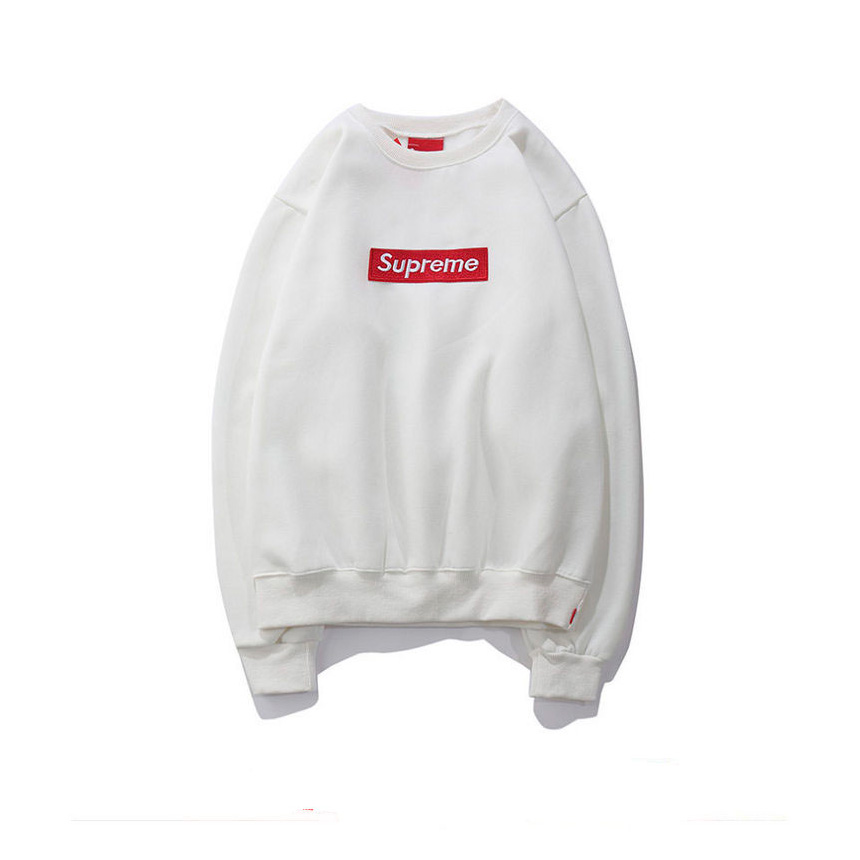 Supreme Box Logo クルーネックパーカー ホワイト