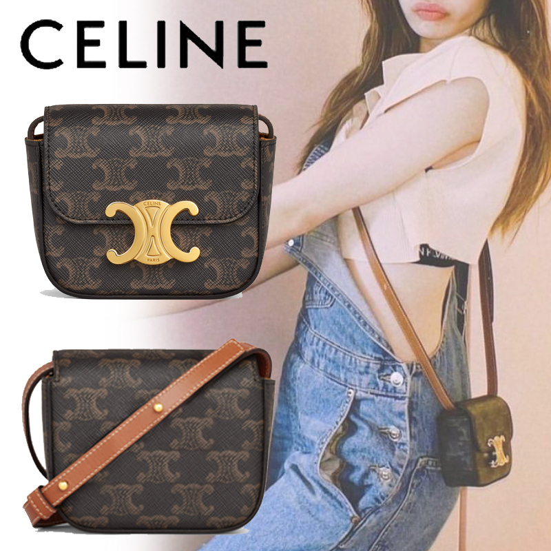 【高品質】◆すぐ届く◆【CELINE】ミニ トリオンフ　ショルダーバッグ