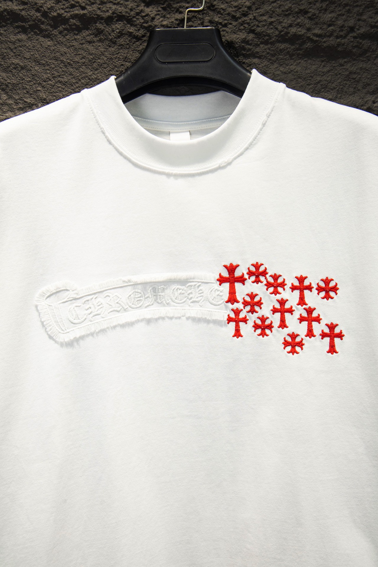 【今季注目】Chrome Hearts/クロムハーツ 2026SS夏新作 半袖Tシャツ 黑/白 CHT-26S10