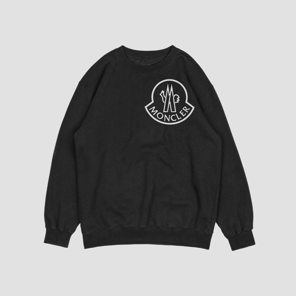 MONCLERクラシックなカジュアルスポーツスウェットクル