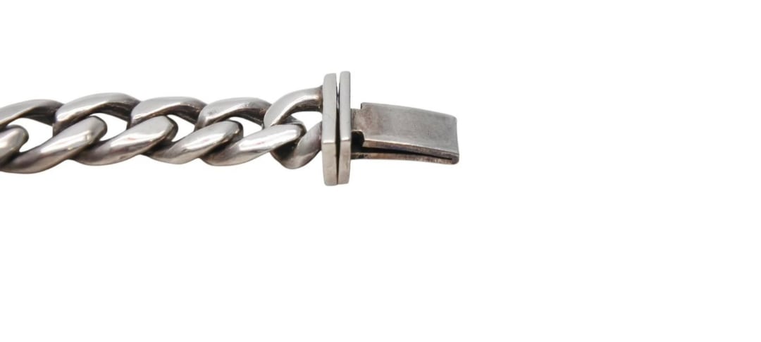 CHROME HEARTS クロムハーツ　テーパード クラシック IDブレスレットシルバー925