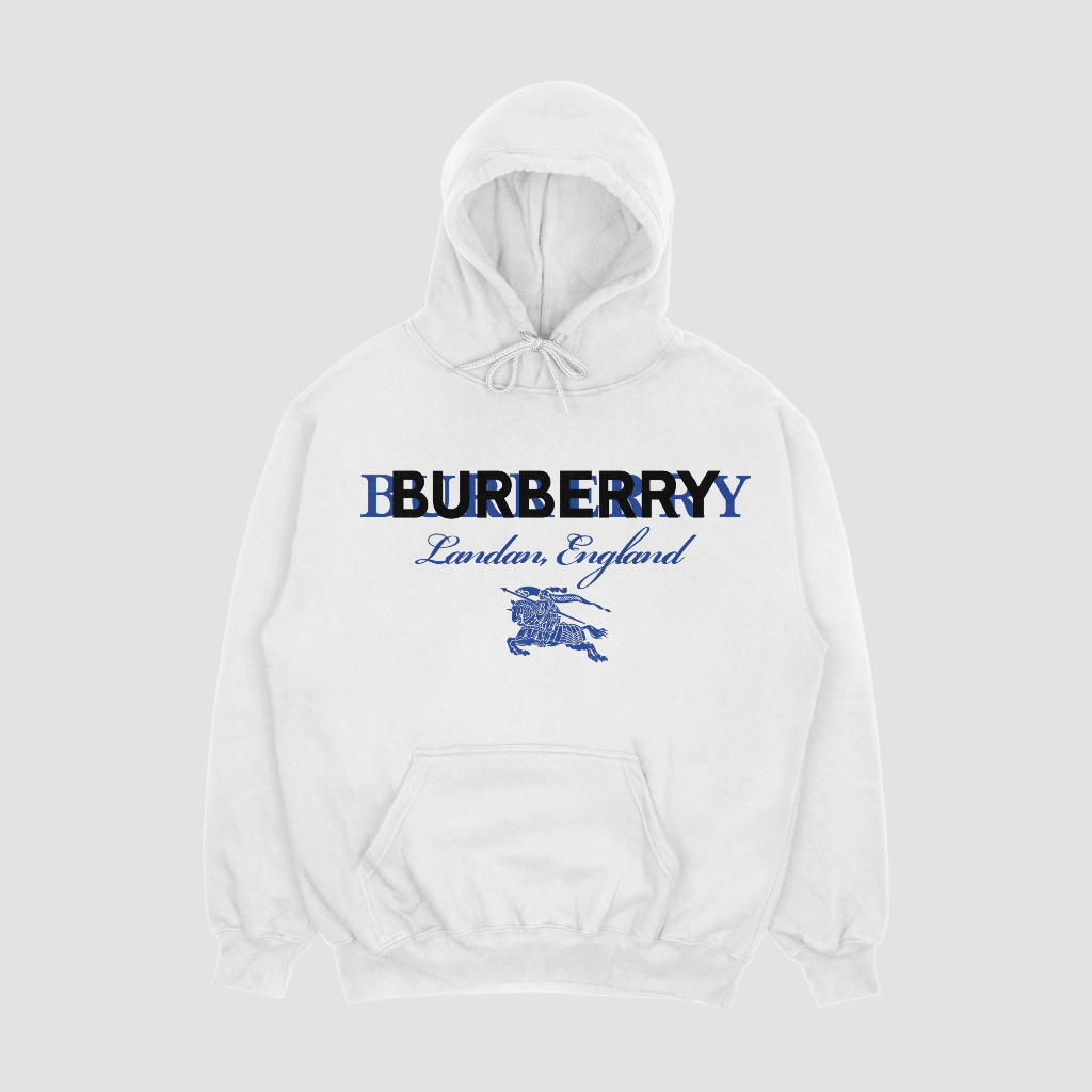 Burberry ロゴアルファベットプリントパーカー