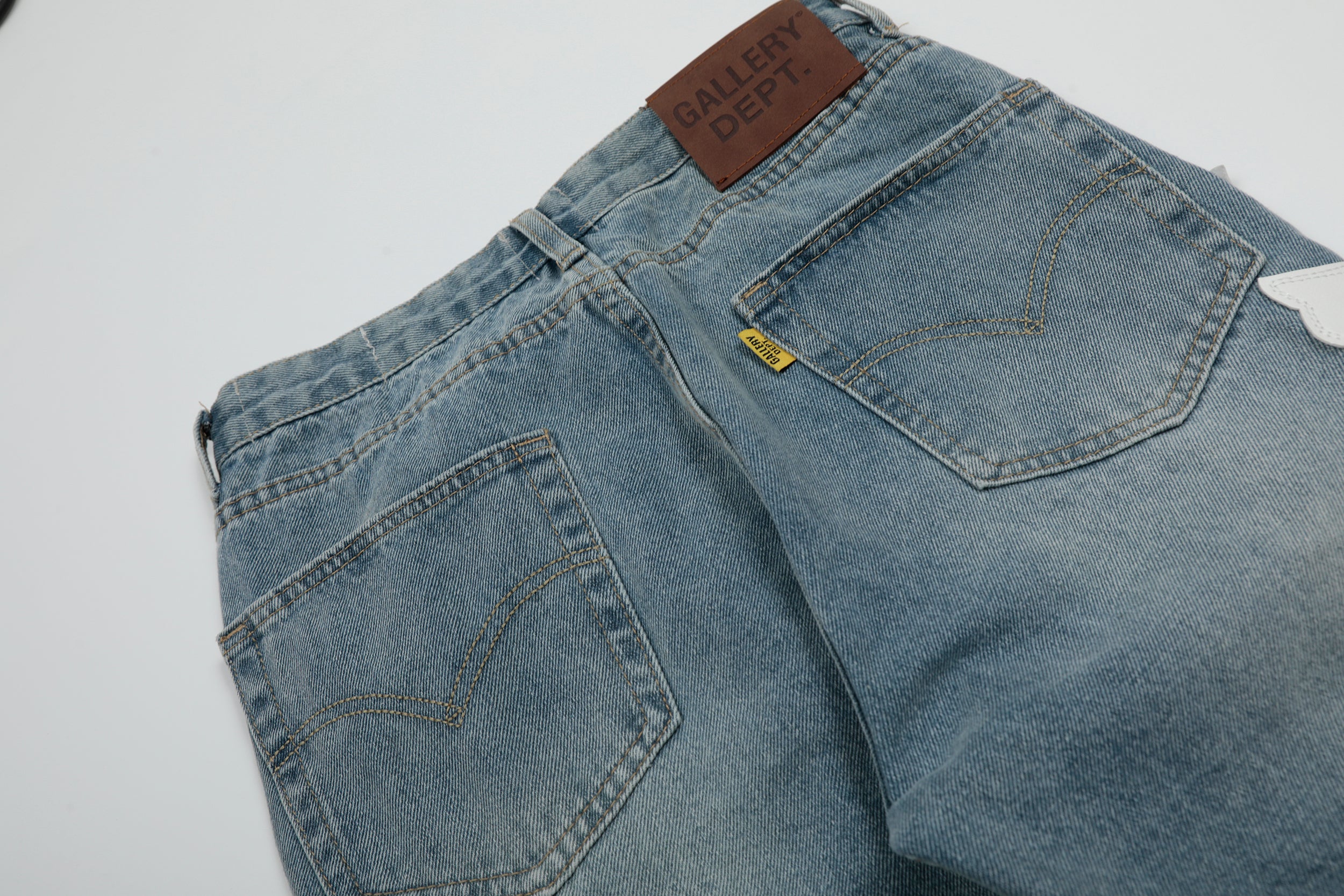 【Chrome Hearts】クロムハーツ ギャラリーデパート クロスパッチ フレアデニムジーンズ 8146