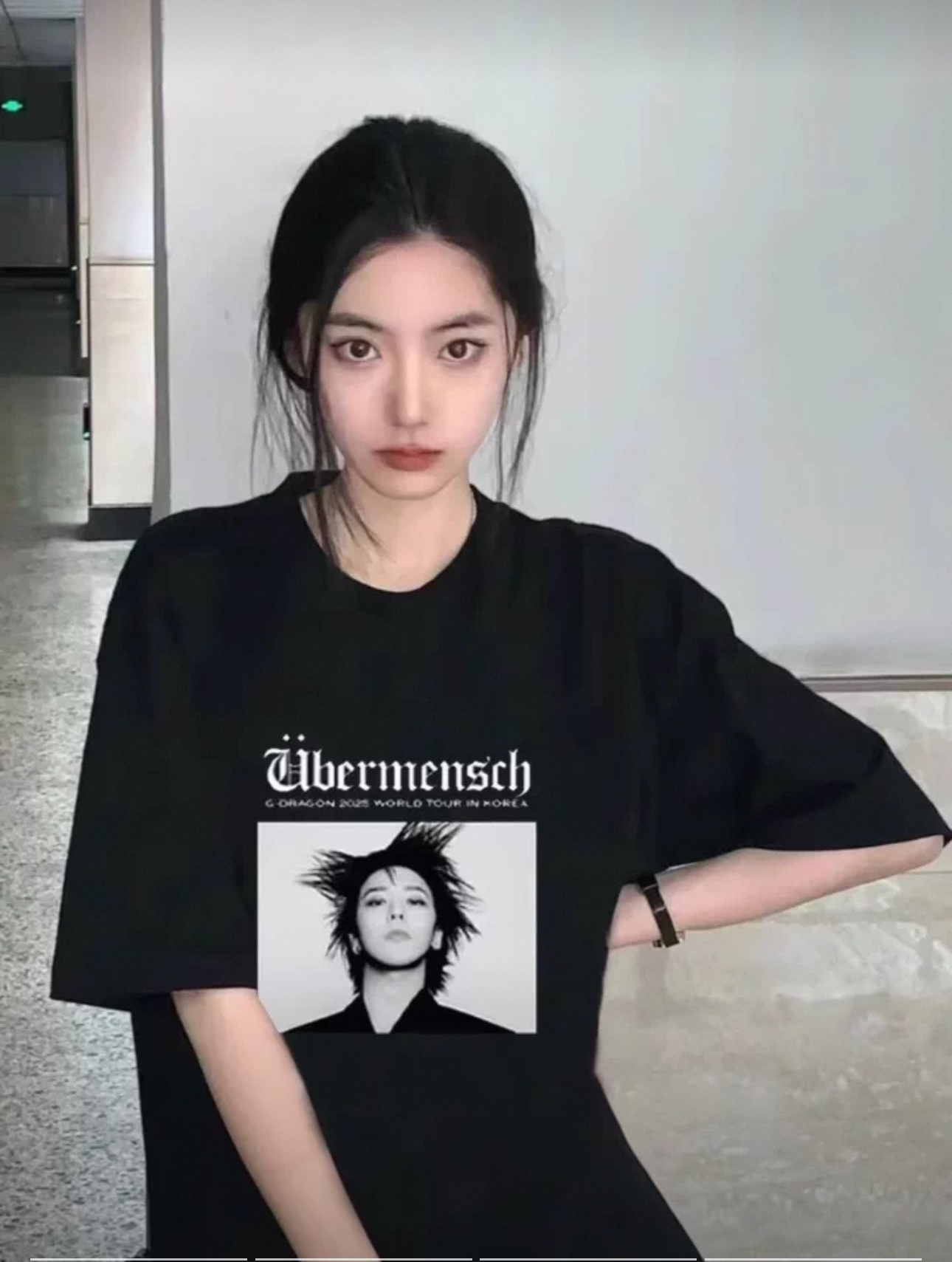 G-DRAGON權志龍2025|8月香港站《Übermensch》世巡演唱會系列應援T恤短袖-Tシャツ