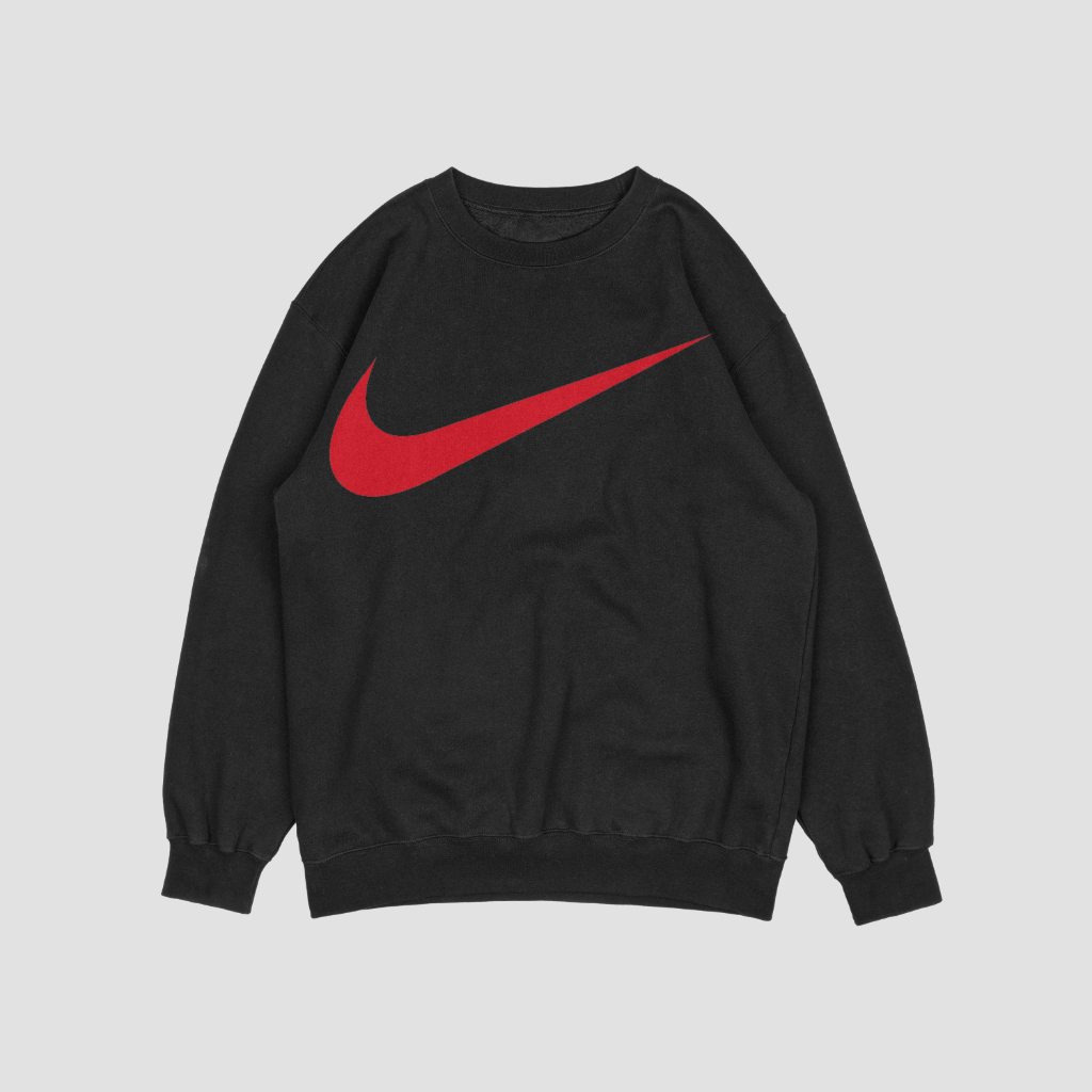 NIKEスウェット クル パーカー プリント  綿　男女兼用