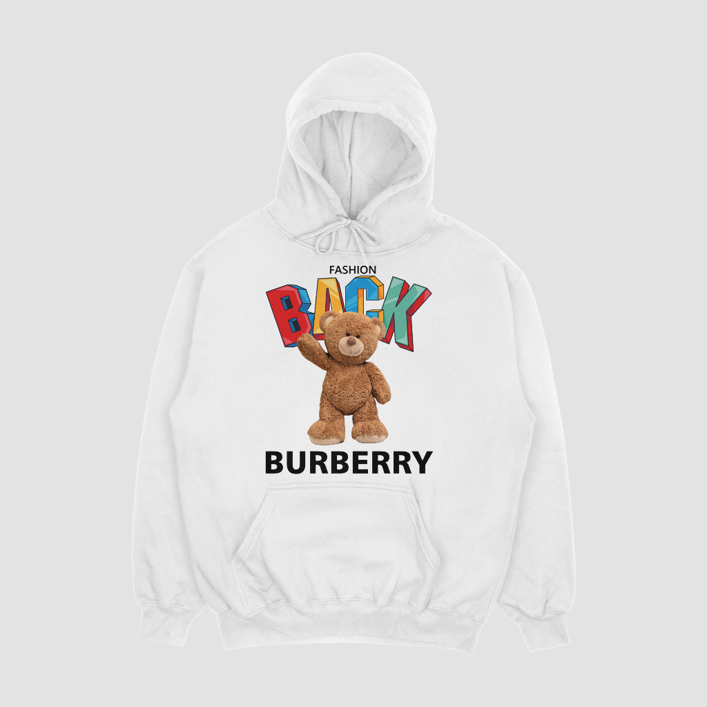 Burberryスウェット クル パーカー プリント  綿　男女兼用