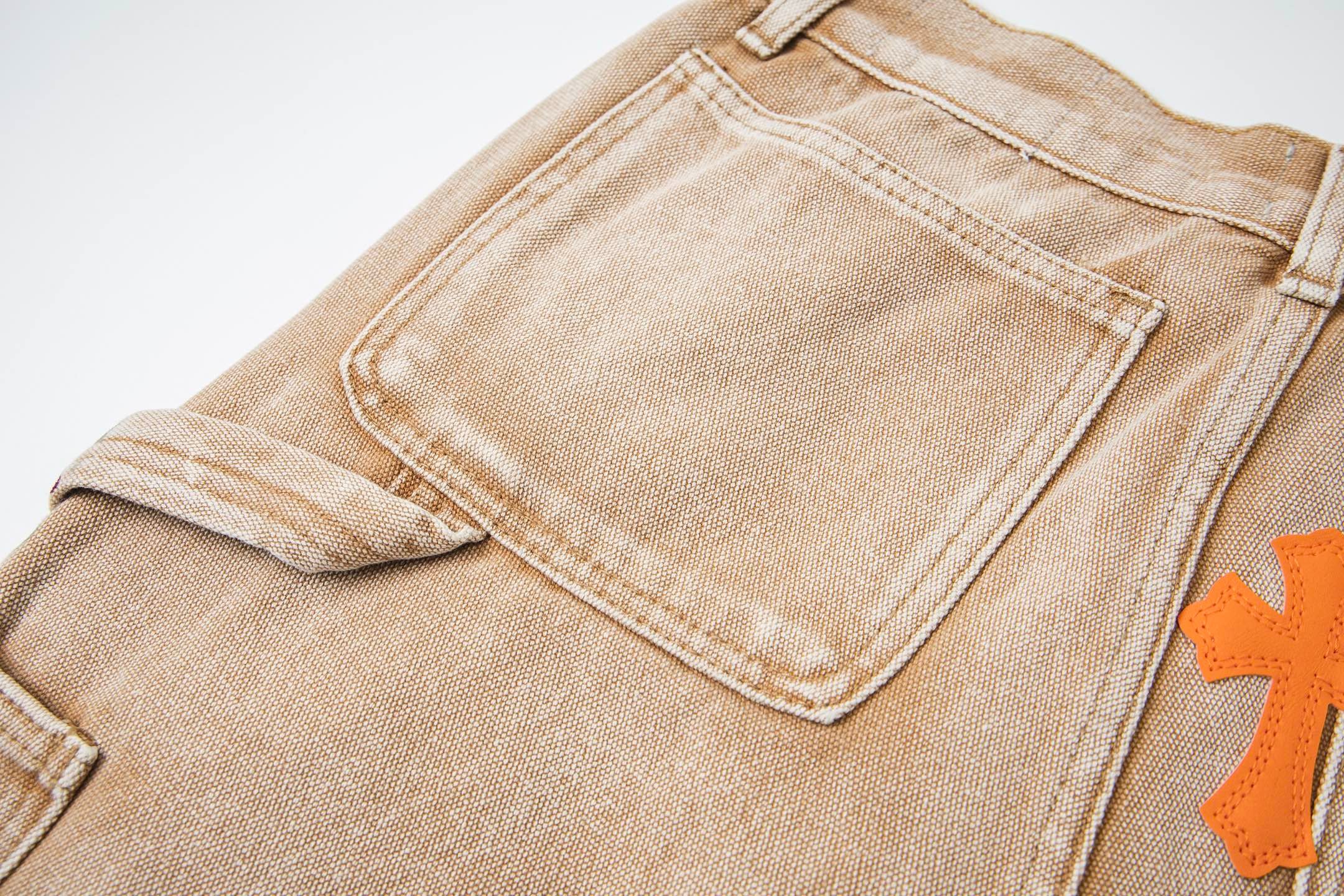 【Chrome Hearts】クロムハーツ ギャラリー部門 クロスパッチフレアデニムジーンズ8200