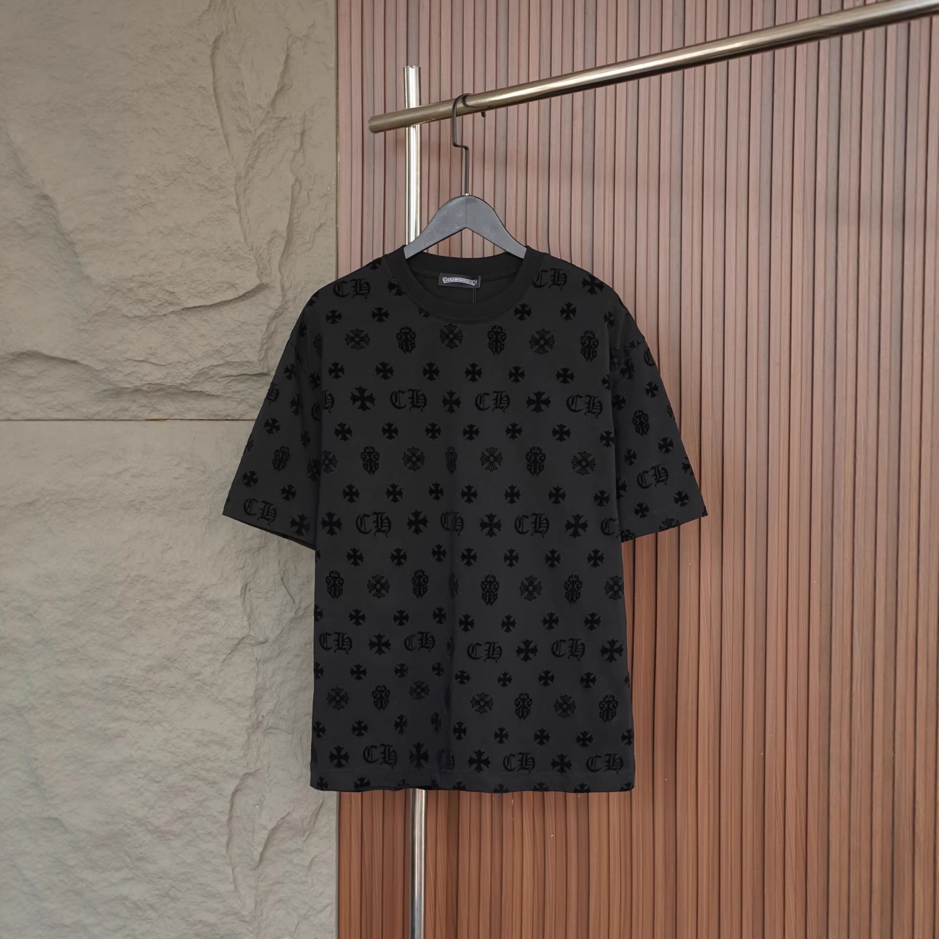 Chrome Hearts/クロムハーツ 2026SS夏新作 半袖Tシャツ 男女兼用 黑/白 CHT-26S29