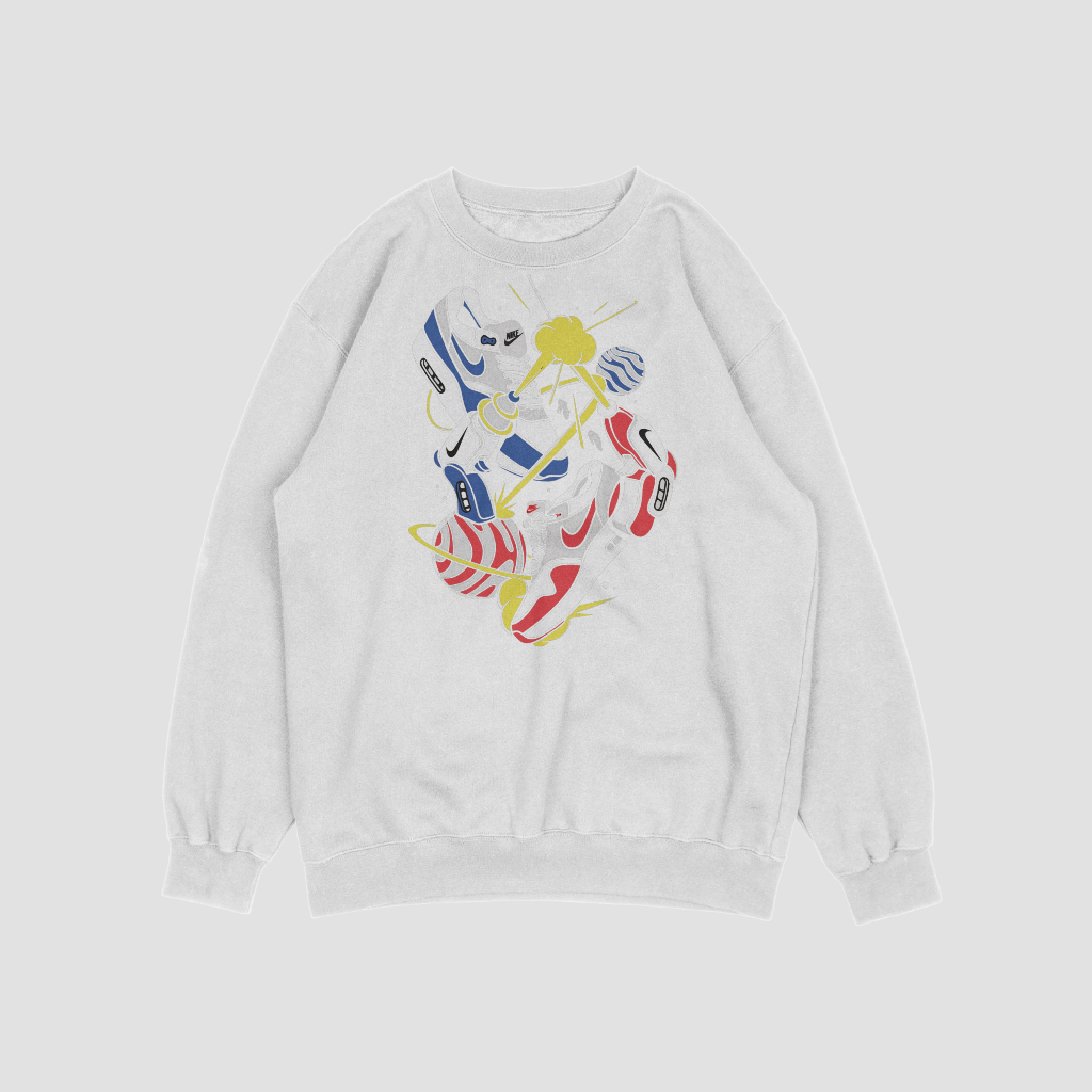 NIKE クラシックなカジュアルスポーツスウェットクル