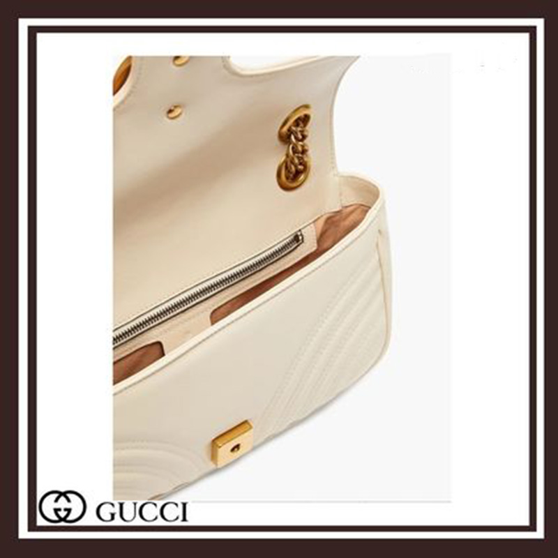 ★GUCCI★グッチ  GGマーモント ミニ レザーバッグ 四色