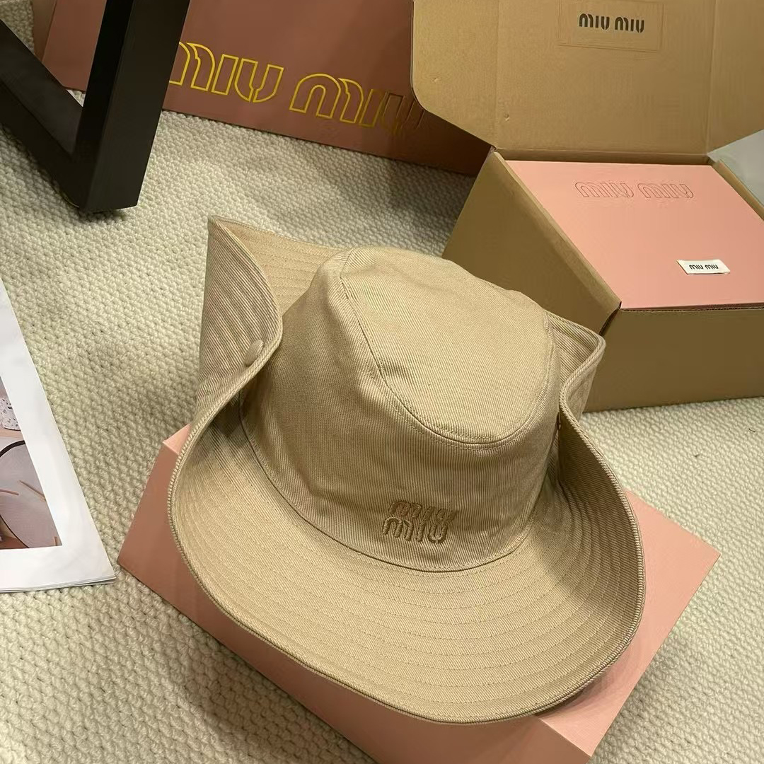 【MIU MIU】ミュウミュウ 2025年 新作 バケットハット