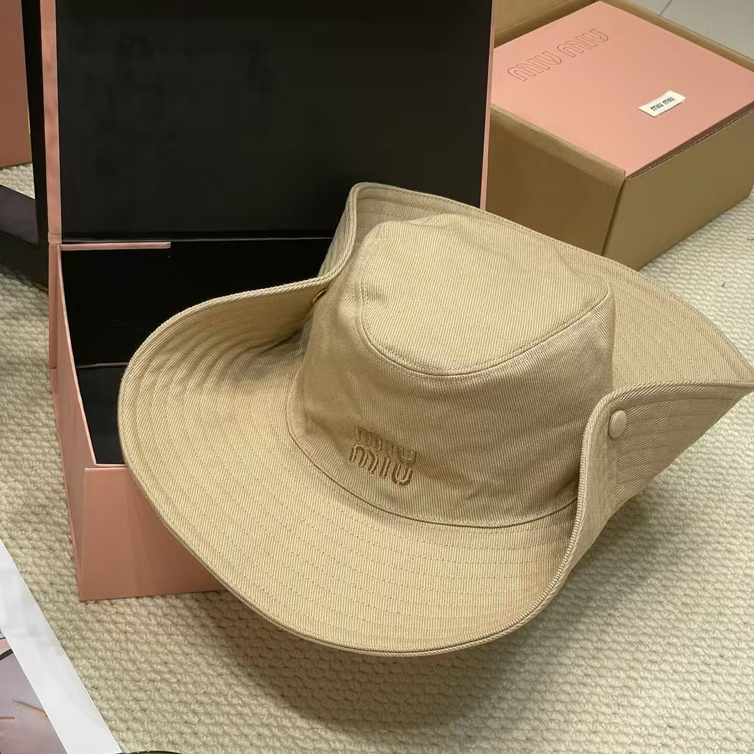 【MIU MIU】ミュウミュウ 2025年 新作 バケットハット